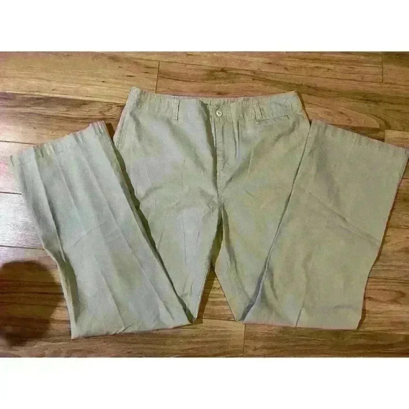 Woolrich Pants - Woolrich Khakis Pants Women's Sz. 12 Cotton Blend Beige Straight Leg